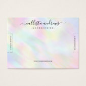 Écran moderne Pastel Holographique Arc-en-ciel (Devant)