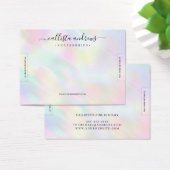 Écran moderne Pastel Holographique Arc-en-ciel (Bureau)