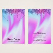 Écran moderne Unicorn Drips Bijoux (Devant & derrière)