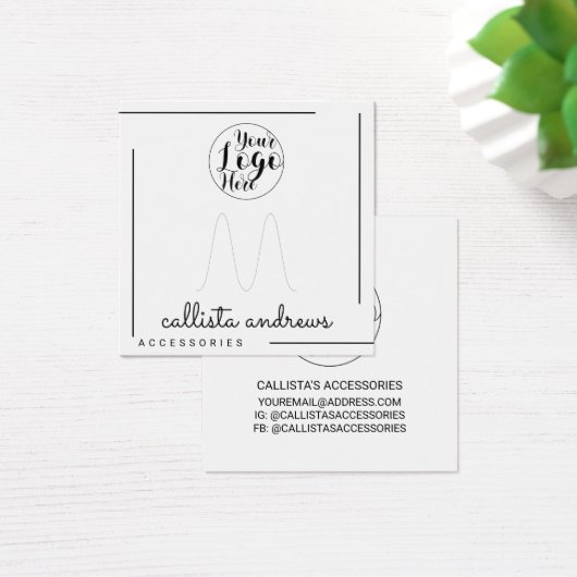 Écran noir blanc à anneaux du logo du script de bo (Bureau)