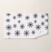 Écran noir et blanc (Serviette à main)