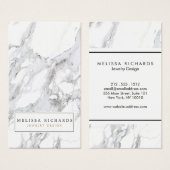 Écran professionnel de Marbre blanc de luxe (Devant & derrière)