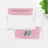 Écran rose blanc Aquarelle Bracelet (Bureau)