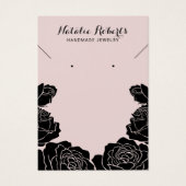 Écran rose Floral Elevage Collier Bijoux (Devant)