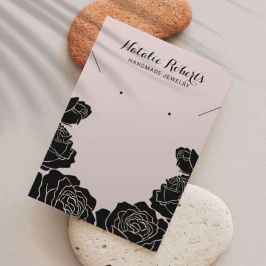 Écran rose Floral Elevage Collier Bijoux