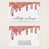 Écran rose Parties scintillant or rond  bracelet (Devant & derrière)