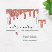 Écran rose Parties scintillant or rond  bracelet (Bureau)