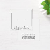 Ecran Simple Blanc Bordure Noire Boucles d'oreille (Bureau)