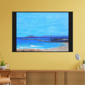 Écran TV Dana point port peinture / impression (Insitu(Salon))