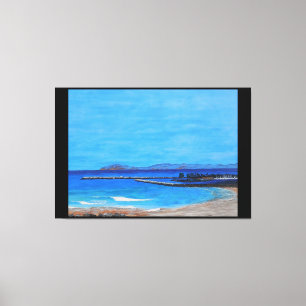 Écran TV Dana point port peinture / impression