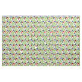 Écran vert de tissu de singe de soie (Fat Quarter)