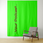 Écran Vert - La Tapisserie de vos mots (En situation)