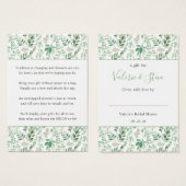 Écran vert luxuriant Pas d'enveloppement Douche ét (Devant & derrière)