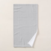Écrans gris clair personnalisés (Serviette à main)