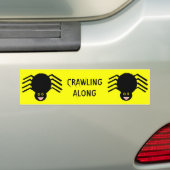 ÉCRASEMENT D'Araignée Noire LE LONG DU Sticker À B (En voiture)