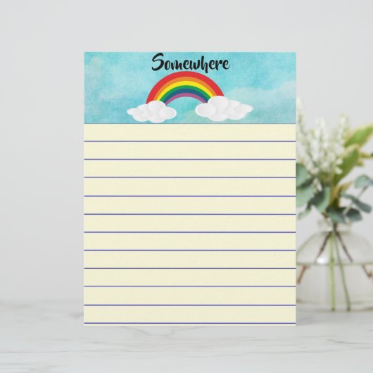 Écrire du papier (Debout devant)