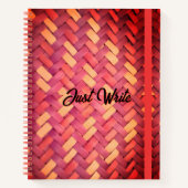 Écrire juste Carnet (Devant)