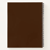 Écrire son journal avec du café (Dos)