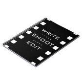 Écrire, Tirer, Éditer - Carnet de film (Côté gauche)