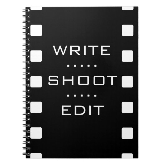 Écrire, Tourner, Éditer - Cahier de cinéma (Devant)