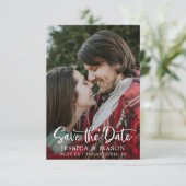 Écrit à la main Enregistrer la carte de date - Enr (Debout devant)