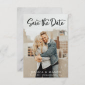 Écrit à la main Enregistrer la carte de date - Enr (Devant / Derrière)