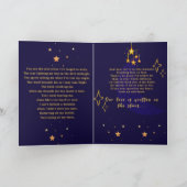 Écrit dans la carte d'amour des étoiles (Intérieur)