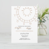 Écrit dans le jeu de Faire-part de mariage Stars (Debout devant)