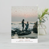 Écrit dans les étoiles Enregistrer la carte Date (Debout devant)