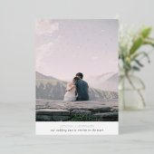 Écrit dans les étoiles Enregistrer la carte Date (Debout devant)