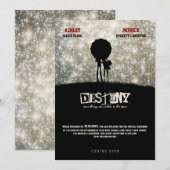 Écrit dans les Stars "Movie Poster Invitation de m (Devant / Derrière)