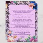 Écrits de route étroite papier personnalisé (Devant / Derrière)