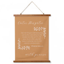 Écriture automnale Tapisserie murale en bois