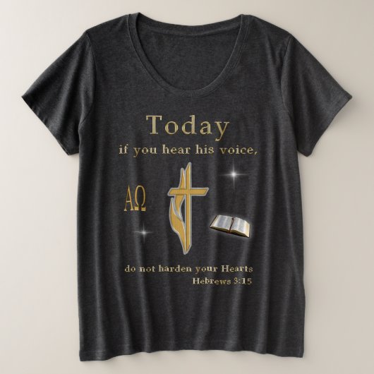 Écriture biblique chrétienne (Design devant)