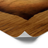 Écriture biblique chrétienne sur Eagles Poster d'A (Coin)