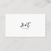 Écriture BUDGET Cardiogramme Menu Choix Mariage (Dos)