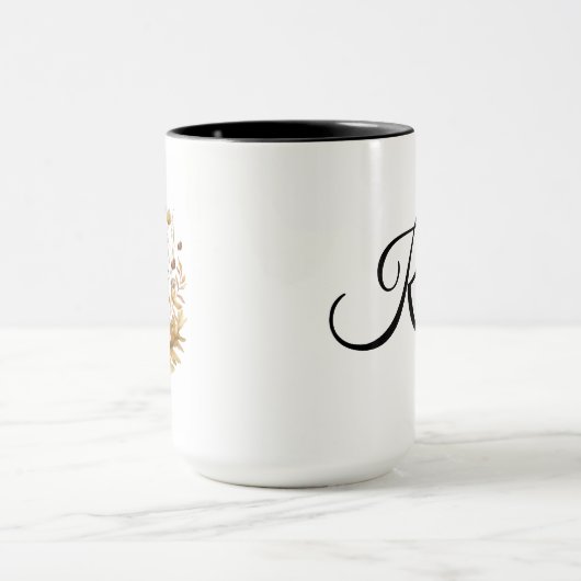 Écriture chrétienne Café Mug (Centre)