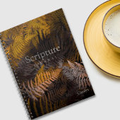 Écriture chrétienne Journal de verdure luxuriante