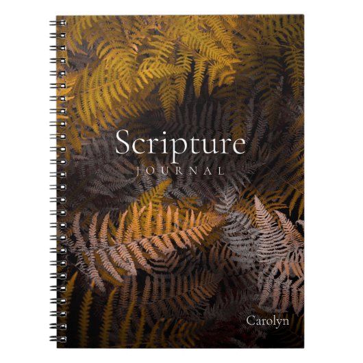 Écriture chrétienne Journal de verdure luxuriante (Devant)