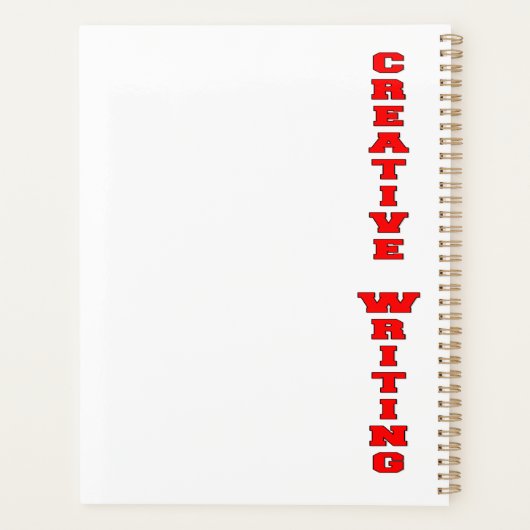 Écriture créative (Dos)