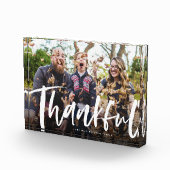 Écriture de brosse de remerciement bloc photo de d (Droite)