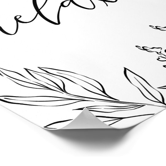 Écriture de détente Bain Peinture murale poster (Coin)