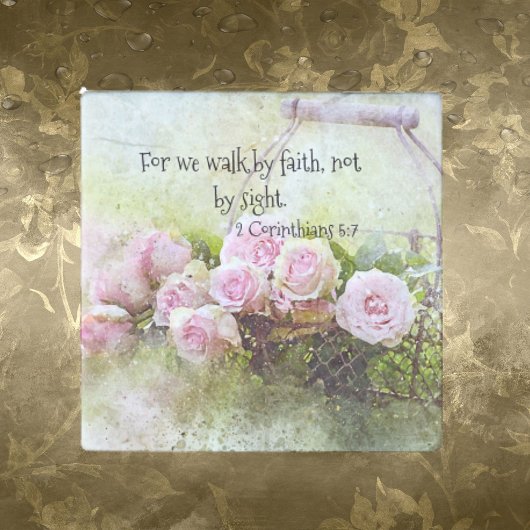 Écriture de foi Photo Art Imprimer