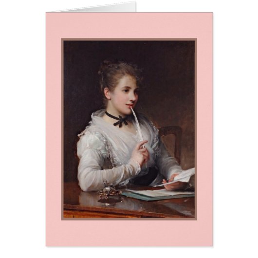 Écriture de lettres (Devant)