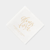 Écriture de mariage moderne Always And Forever (Droite)