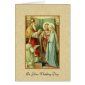 Écriture de mariage religieuse vintage (Devant)