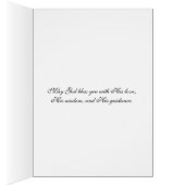 Écriture de mariage religieuse vintage (Intérieur (Droit))