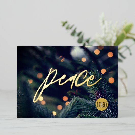 Ecriture de Paix moderne Pine Vacances (Debout devant)