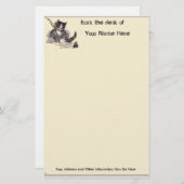 Écriture de papeterie de chat (Devant / Derrière)