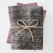 Écriture de script Feuilles de papier d'écriture (En situation)